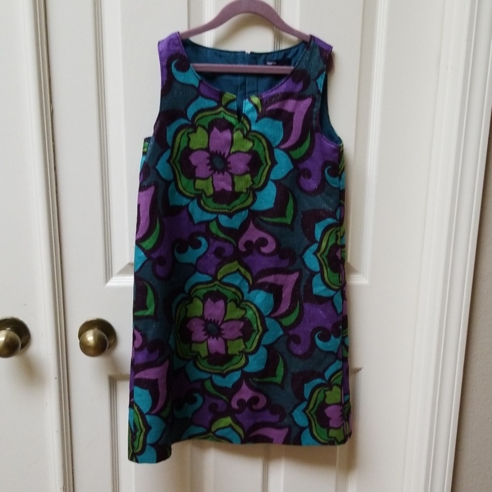 GAP kids dress size XL (12). Pretty tropical print